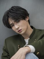 アジールヘア 所沢プロペ通り店(agir hair)&nbsp;メンズフェザーパーマ◎無造作センターパート