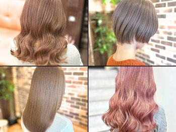 アロマ ヘアルーム 池袋店(AROMA hair room)の写真/透明感カラーが人気のイルミナカラーやケアブリーチで外国人風カラーを☆髪に優しく、艶感ある仕上がりに◎