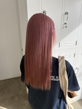 ノートエートル 西金沢(Nought etre) 10代/20代/ハイトーンカラー/ピンクベージュ/ツヤ髪スタイル