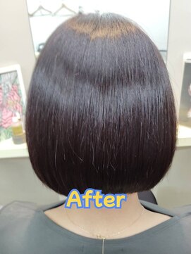 スーパーカット シティガール シルバーに少しブラウン