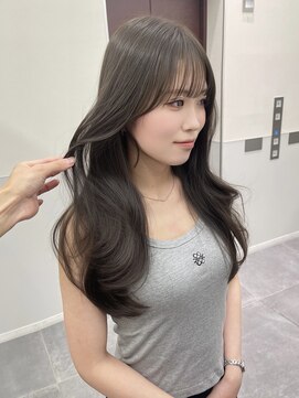 パルス ヨコハマ(PULSE yokohama) オリーブベージュレイヤーカット