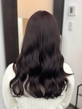 こっくりラベンダーチョコレートブラウン