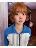海外風癖毛ボブパーマ/ショートパーマ/ショートボブ/マッシュ