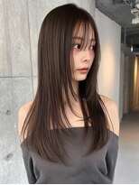 リジェール 鶴舞店&nbsp;レイヤーロング/ハッシュカット/シルキーベージュ/鶴舞/髪質改