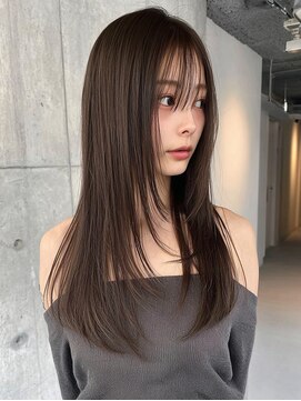 リジェール 鶴舞店 【人気No.１】カット+髪質改善カラー+パウダートリートメント