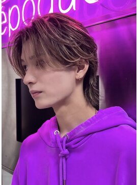 アストラ(ASTRA) MEN’S HAIR/波巻きツイストスパイラル/リバースセンターパート