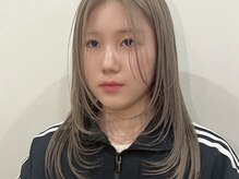 【ハイトーンカラー×レイヤーカットが今っぽくて可愛い】ハイトーンカラーもお任せください！