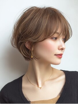 ハーツ(Heart's) 白髪ぼかし似合わせ大人ショート30代40代50代60代◎