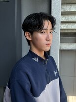 ブロック ジャポン(bloc japon)&nbsp;ナチュラルパーマでつくる柔らかいメンズスタイル