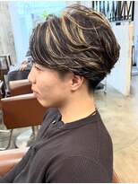 ノアーズアーク(NOAH'S ARK) メンズハイライト フェザーパーマ