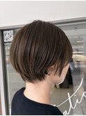 大人丸みショート