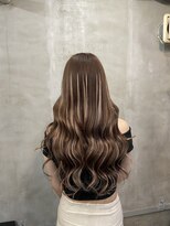 リエコー(RE'ECHO)&nbsp;エクステでハイライト風