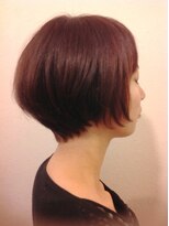ヘアーミックス ニット(hair mix nitt) ラウンドショートボブ