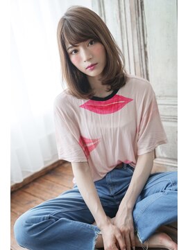 アフロディーテ ヘアーアンドトリートメント 京橋店(afrodite hair&treatment) 【afrodite 京橋】ナチュラルミディスタイル