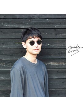 パドトロワ(Pas de trois) 新潟×マッシュショート×黒髪×ナチュラルパーマ