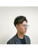 フェザーマッシュ/マッシュ/メンズカット/パーマ/ショート/堺市