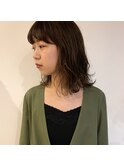 ハイライトたっぷりにインナーカラー