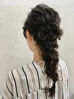 リジョイスヘア(REJOICE hair)&nbsp;【REJOICE  hair】おろし編み込みスタイル☆