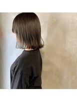 ミント(mint) 暗髪グレーで透明感!