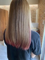 ココロヘアーデザイン(COCORO HAIR DESIGN)&nbsp;秋のワインレッドインナーカラー