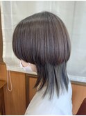 【AMAZING HAIR千歳店/森田】マッシュウルフ インナーハイライト