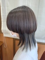 アメイジングヘアー 千歳店(AMAZING HAIR) 【AMAZING HAIR千歳店/森田】マッシュウルフ インナーハイライト