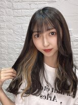 ウーロス(uros.) 【SENA】ベージュ イヤリングカラー インナーカラー