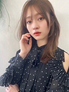 レイラバイアフロート 吉祥寺(Lila by afloat) 顔まわりから可愛くびれヘア【アフロート小笠原】