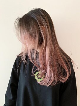 オルロバイイザ(ORLO by IZA) エモピンク×バレイヤージュ