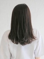 アース 三軒茶屋店(HAIR&MAKE EARTH)&nbsp;ナチュラル_ストレート_セミディ_黒髪_三軒茶屋_髪質改善