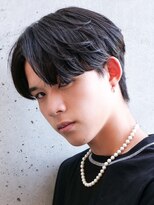 エルマーク(L-MARK)&nbsp;センターパートニュアンスパーマ韓国カルマパーマコンマヘア