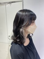ホワイトインナーカラー
