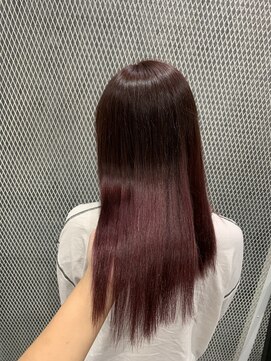 ココット 京橋店(cocotte) 艶髪ローズレッドカラー