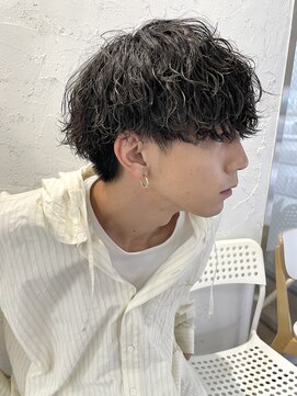 フィフス 原宿(fifth) ツイストスパイラルパーマ刈り上げツーブロックメンズパーマ