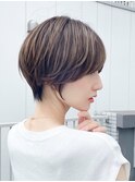 前髪カット 斜めバング マッシュヘアー おおばたける