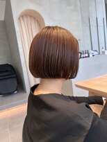 ガリカ 横浜(Gallica) 【後藤嵩広】ぷっつんボブ/切りっぱなしボブ/透明感ブラウン