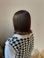 レリコ ニド(Relico-nid)&nbsp;20代30代大人可愛い切りっぱなしボブ