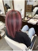 太めハイライト・ローライトでメリハリなカラーデザイン【別府】