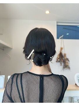 ラカン(racan) シニヨンアレンジ