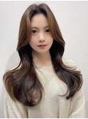 本格くびれ韓国ヘア/レイヤーカット/ヨシンモリ小顔