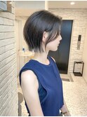 ショートボブ/簡単スタイリング/丸みショート/可愛い/20代30代