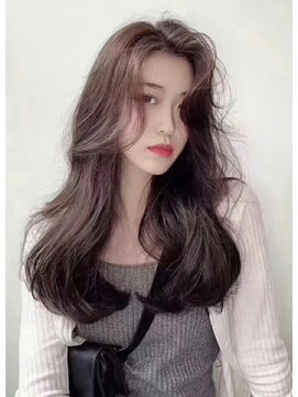 ソア バイ リコヘアーうるま(SOAR by lico hair Uruma) #韓国風#レイヤー#顔まわり#ブリーチなしダブルカラー#髪質改善