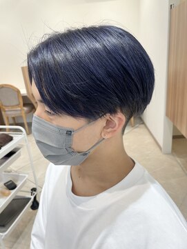 シュヴー 浦安店(CHEVEUX) ブルーシルバーカラー
