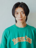 ブール 千歳烏山(bool)&nbsp;襟足と前髪を長めに残したメンズナチュラルウルフ