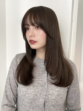 ローネス(LONESS) 上品なくすみベージュとまとまるレイヤーカット◎