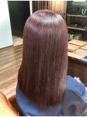 ピンクブラウン♪イメチェンヘアスタイル♪