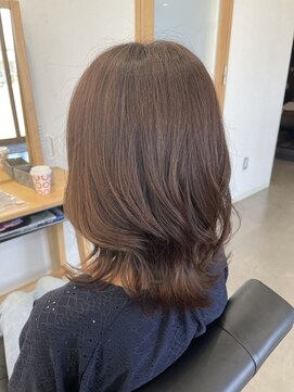 エアリコ レイヤー＊ラベンダーアッシュ