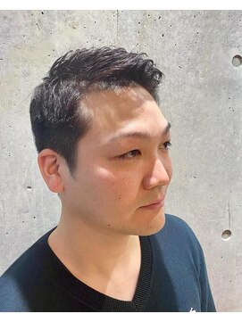 バーバーバー ナカノ(BARBER BAR NAKANO) 30代ショートヒートカールスタイル