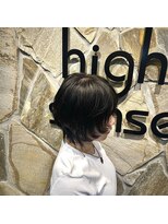 ナチュラルハイセンス 本店(natural high sense) ウルフ×コンパクト似合せカット/町屋駅