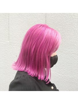 ミュゼラディックス(musee Ra-dix) ハイトーンピンク　切りっぱなし